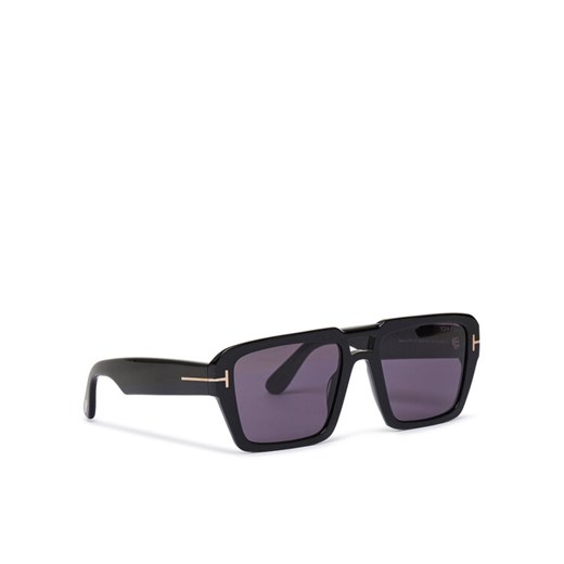 Tom Ford Okulary przeciwsłoneczne Redford FT1153 01A Czarny ze sklepu MODIVO w kategorii Okulary przeciwsłoneczne męskie - zdjęcie 182718545