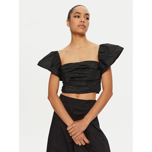 PINKO Bluzka Debra 100600 Y3LE Czarny Regular Fit ze sklepu MODIVO w kategorii Bluzki damskie - zdjęcie 182718589