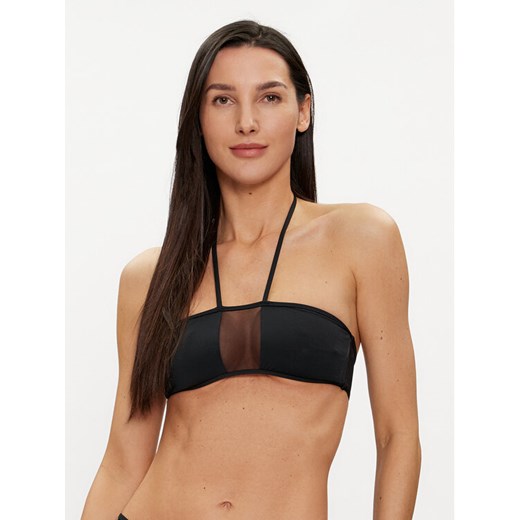 Calvin Klein Swimwear Góra od bikini KW0KW02326 Czarny ze sklepu MODIVO w kategorii Stroje kąpielowe - zdjęcie 182718606