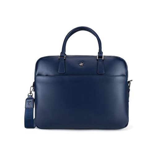 Beverly Hills Polo Club Torba na laptopa BHPC-L-016-07 Granatowy ze sklepu MODIVO w kategorii Torby na laptopa - zdjęcie 182718617
