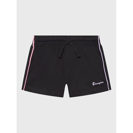 Champion Szorty sportowe 404669 Czarny Regular Fit ze sklepu MODIVO w kategorii Spodenki dziewczęce - zdjęcie 182718675