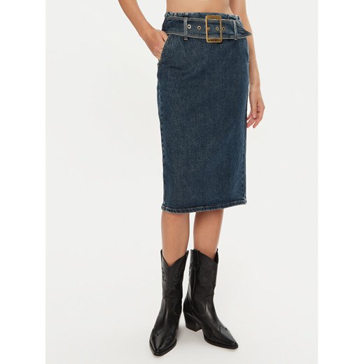 Miss Sixty Spódnica jeansowa 6L3KJ5860000 Granatowy Regular Fit ze sklepu MODIVO w kategorii Spódnice - zdjęcie 182718705
