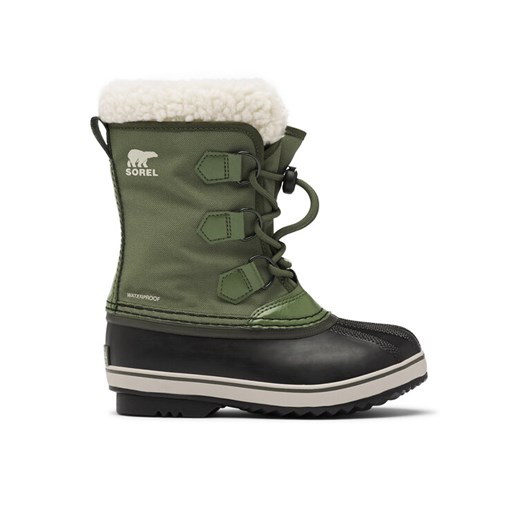 Sorel Śniegowce Yoot Pac™ Nylon Wp 2114111371 Zielony ze sklepu MODIVO w kategorii Buty zimowe dziecięce - zdjęcie 182718757