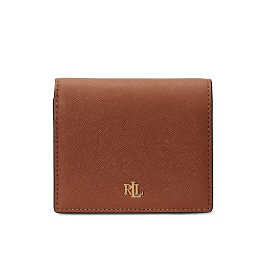 LAUREN RALPH LAUREN Mały Portfel Damski 432962112002 Brązowy ze sklepu MODIVO w kategorii Portfele damskie - zdjęcie 182718775