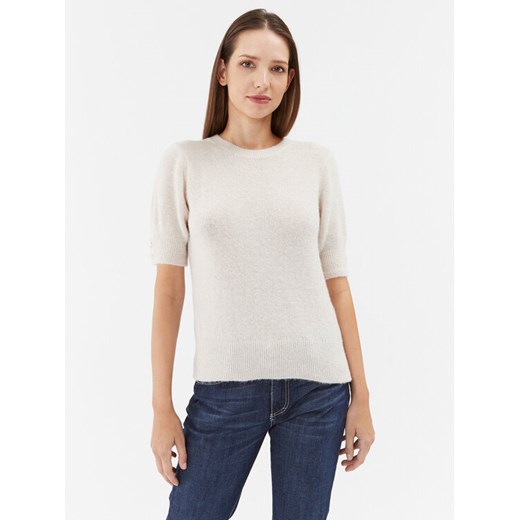 Please Sweter M734723507 Écru Regular Fit ze sklepu MODIVO w kategorii Swetry damskie - zdjęcie 182718785