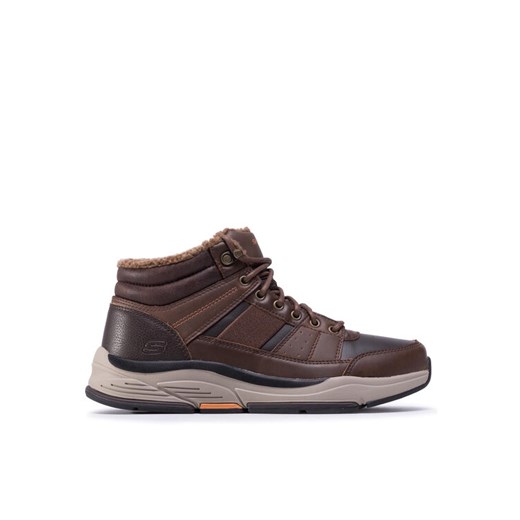 Skechers Trzewiki Voren 66199/BRN Brązowy ze sklepu MODIVO w kategorii Buty zimowe męskie - zdjęcie 182718807