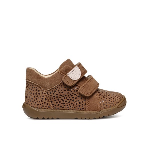 Geox Sneakersy B Macchia Girl B164PA 00722 C6627 Brązowy ze sklepu MODIVO w kategorii Buty sportowe dziecięce - zdjęcie 182718817