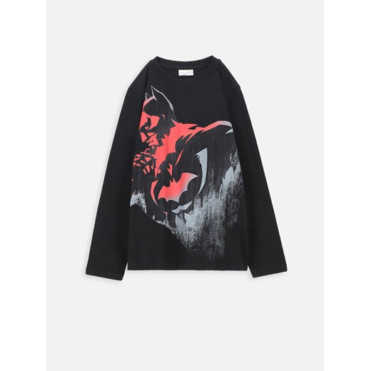 Coccodrillo Bluzka ZC3143102LBB Czarny Regular Fit ze sklepu MODIVO w kategorii T-shirty chłopięce - zdjęcie 182718895