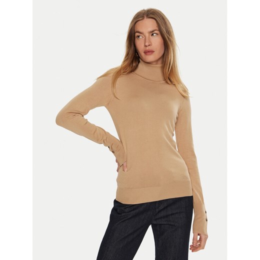Guess Golf Paule W2BR53 Z2V62 Beżowy Regular Fit ze sklepu MODIVO w kategorii Swetry damskie - zdjęcie 182718939