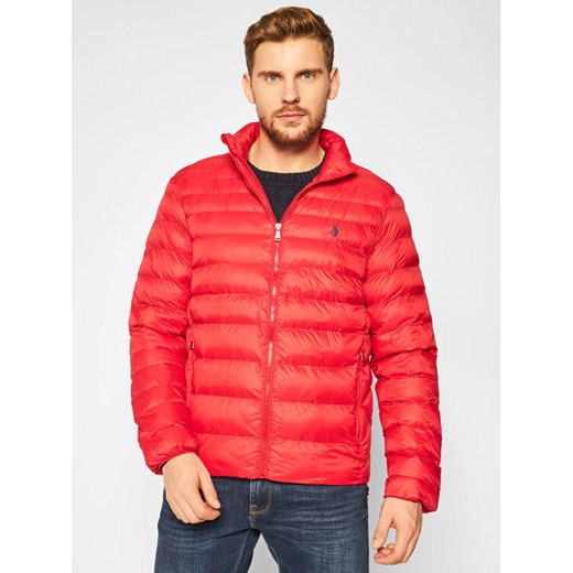 Polo Ralph Lauren Kurtka zimowa Terra 710810897004 Czerwony Regular Fit ze sklepu MODIVO w kategorii Kurtki męskie - zdjęcie 182718946