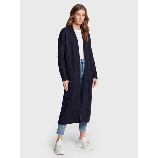 Brave Soul Kardigan LKC-274WALNUTA Granatowy Regular Fit ze sklepu MODIVO w kategorii Swetry damskie - zdjęcie 182718986