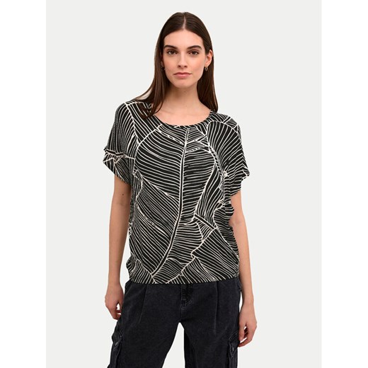 Kaffe T-Shirt Amber 10508257 Czarny Relaxed Fit ze sklepu MODIVO w kategorii Bluzki damskie - zdjęcie 182719017