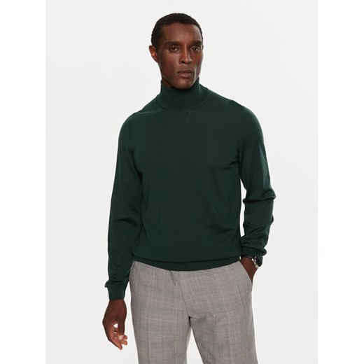 Boss Golf Musso-P 50468262 Zielony Slim Fit ze sklepu MODIVO w kategorii Swetry męskie - zdjęcie 182719019