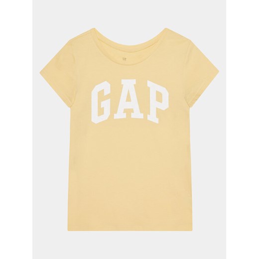 Gap T-Shirt 886003-02 Żółty Regular Fit ze sklepu MODIVO w kategorii T-shirty chłopięce - zdjęcie 182719128