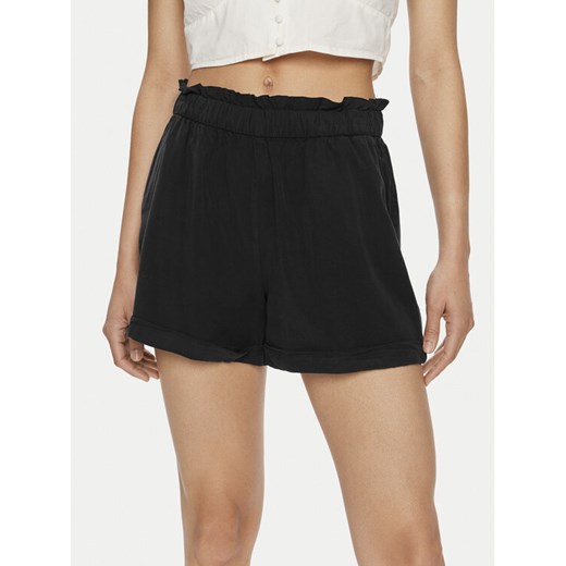 Vero Moda Szorty materiałowe Harper 10283731 Czarny Loose Fit ze sklepu MODIVO w kategorii Szorty - zdjęcie 182719186