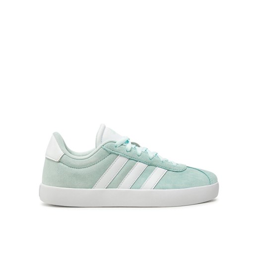 adidas Sneakersy VL COURT 3.0 IH2406 Zielony ze sklepu MODIVO w kategorii Buty sportowe dziecięce - zdjęcie 182719269