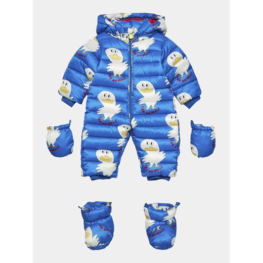 Save The Duck Kombinezon zimowy Bumblebee I30002X MILA17 Niebieski Regular Fit ze sklepu MODIVO w kategorii Kombinezony i kurtki - zdjęcie 182719285