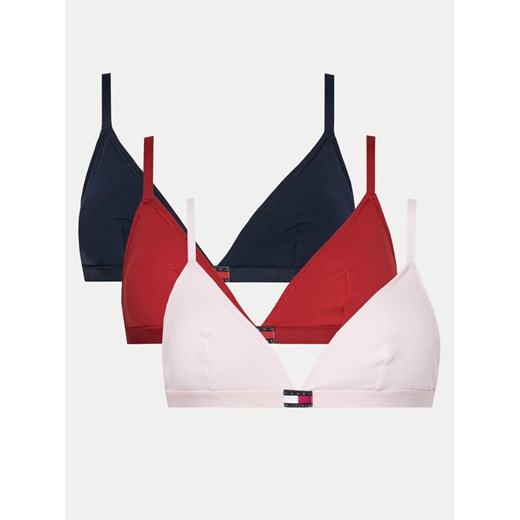 Tommy Hilfiger Komplet 3 biustonoszy UW0UW05747 Kolorowy ze sklepu MODIVO w kategorii Biustonosze - zdjęcie 182719306