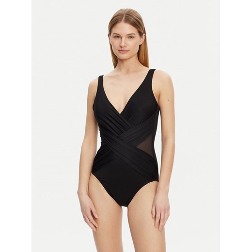 Miraclesuit Strój kąpielowy Solid Crossover 6516689 Czarny ze sklepu MODIVO w kategorii Stroje kąpielowe - zdjęcie 182719307