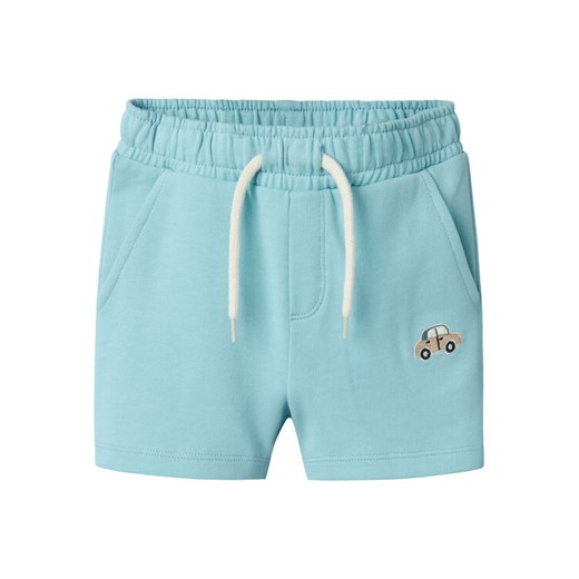 NAME IT Szorty sportowe Fritzo 13238144 Błękitny Regular Fit ze sklepu MODIVO w kategorii Spodenki chłopięce - zdjęcie 182719325