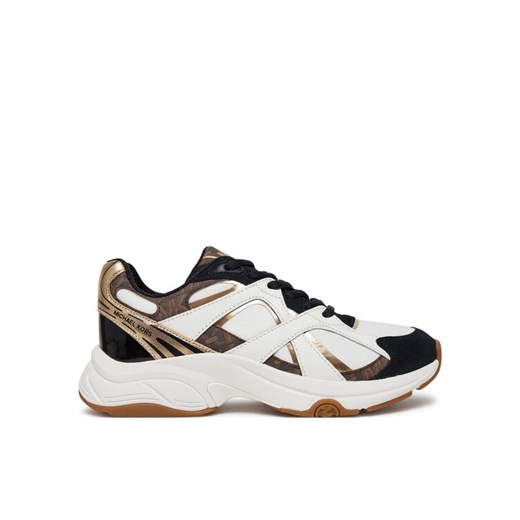 MICHAEL Michael Kors Sneakersy 43F4LEFS6S Brązowy ze sklepu MODIVO w kategorii Buty sportowe damskie - zdjęcie 182719359