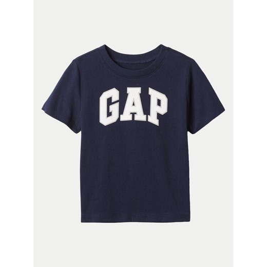 Gap T-Shirt 609749-02 Granatowy Regular Fit ze sklepu MODIVO w kategorii T-shirty chłopięce - zdjęcie 182719468