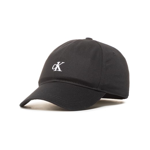 Calvin Klein Jeans Czapka z daszkiem Monogram Baseball Cap IU0IU00150 Czarny ze sklepu MODIVO w kategorii Czapki z daszkiem męskie - zdjęcie 182719549