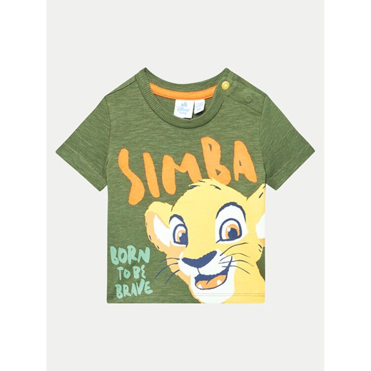 Original Marines T-Shirt DEPV0330NM Zielony Regular Fit ze sklepu MODIVO w kategorii Bluzki dziewczęce - zdjęcie 182719565