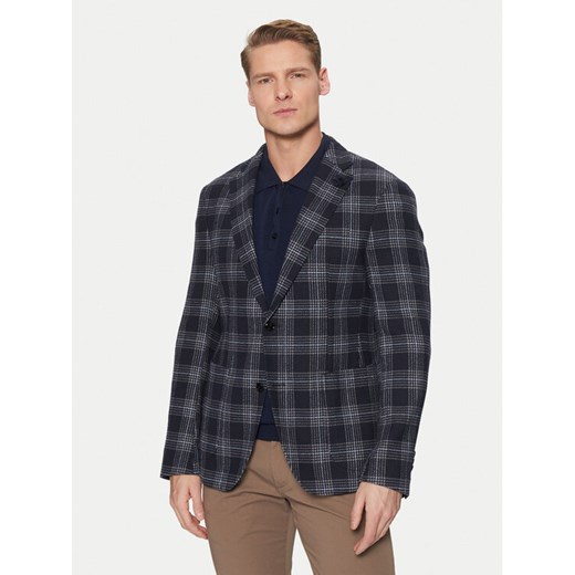 JOOP! Marynarka 17 JB-47Hoverest 30045029 Granatowy Slim Fit ze sklepu MODIVO w kategorii Marynarki męskie - zdjęcie 182719668