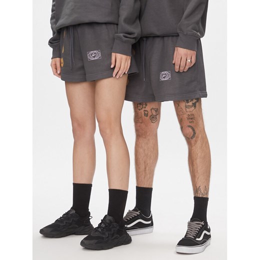 Reebok Szorty sportowe Classics Good Vibes Shorts HT6118 Szary ze sklepu MODIVO w kategorii Spodenki męskie - zdjęcie 182719727