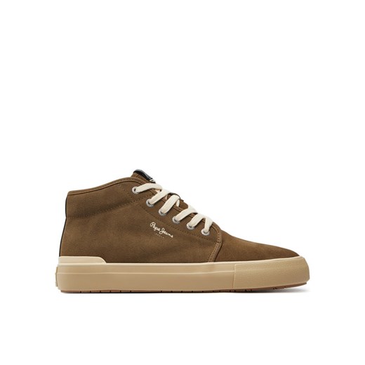 Pepe Jeans Sneakersy Ben Top PMS31051 Zielony ze sklepu MODIVO w kategorii Trampki męskie - zdjęcie 182719818