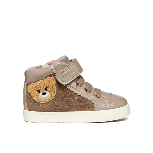 Geox Sneakersy B Kilwi Girl B46D5A 022NF C5005 S Beżowy ze sklepu MODIVO w kategorii Buty sportowe dziecięce - zdjęcie 182719839