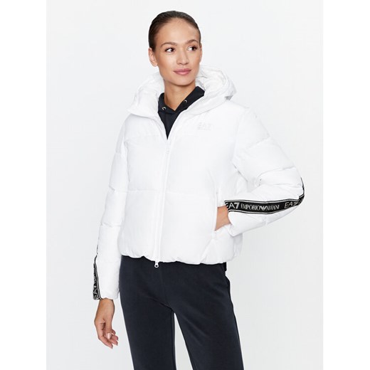 EA7 Emporio Armani Kurtka zimowa 6RTB25 TN8AZ 1100 Biały Regular Fit ze sklepu MODIVO w kategorii Kurtki damskie - zdjęcie 182719858
