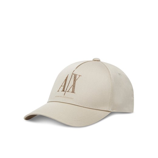 Armani Exchange Czapka z daszkiem XW000957 AF13846 U1092 Beżowy ze sklepu MODIVO w kategorii Czapki z daszkiem damskie - zdjęcie 182719938