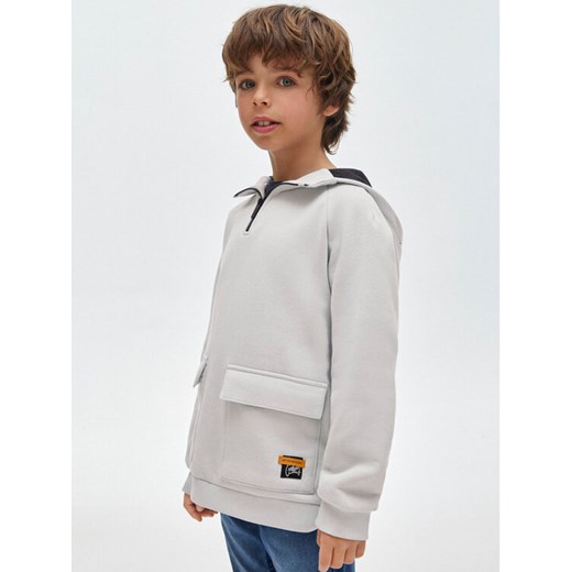 Mayoral Bluza 7.429 Szary Regular Fit ze sklepu MODIVO w kategorii Bluzy chłopięce - zdjęcie 182719989