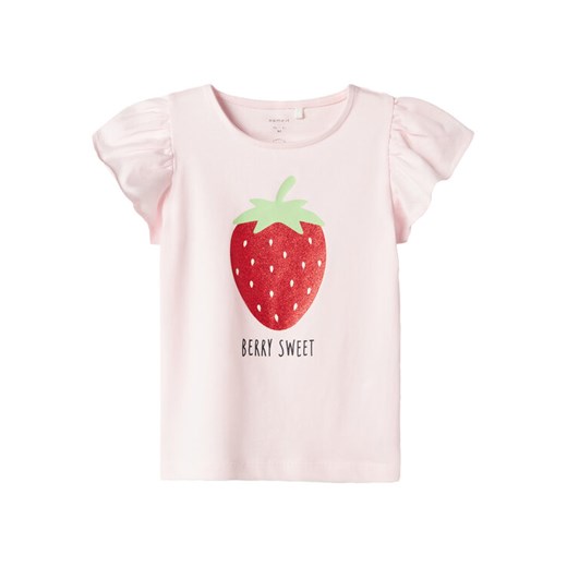 NAME IT T-Shirt Folly 13241045 Różowy Standard Fit ze sklepu MODIVO w kategorii Bluzki dziewczęce - zdjęcie 182720038