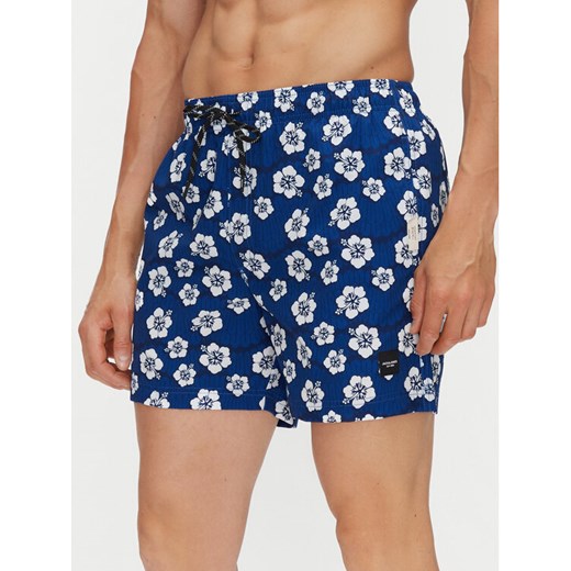 Jack&Jones Szorty kąpielowe Maui 12272809 Niebieski Regular Fit ze sklepu MODIVO w kategorii Kąpielówki - zdjęcie 182720099