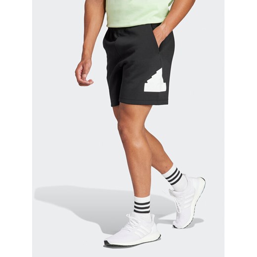 adidas Szorty sportowe Future Icons IN3320 Czarny Regular Fit ze sklepu MODIVO w kategorii Spodenki męskie - zdjęcie 182720107