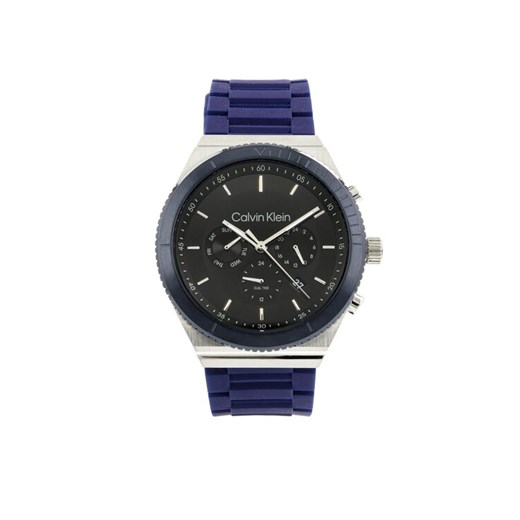 Calvin Klein Zegarek 25200307 Granatowy ze sklepu MODIVO w kategorii Zegarki - zdjęcie 182720138