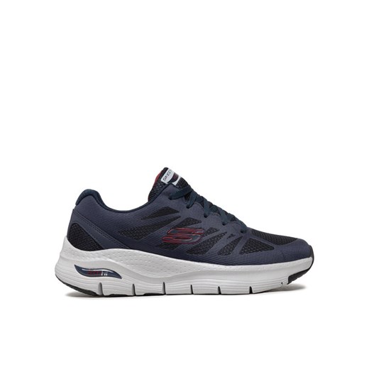 Skechers Sneakersy Charge Back 232042/NVRD Granatowy ze sklepu MODIVO w kategorii Buty sportowe męskie - zdjęcie 182720185