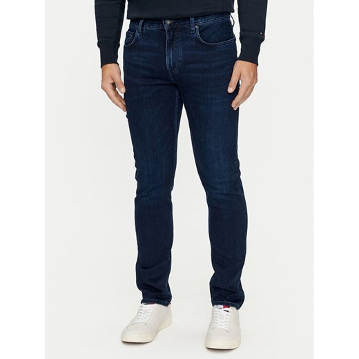 Tommy Hilfiger Jeansy Denton MW0MW35728 Granatowy Straight Fit ze sklepu MODIVO w kategorii Jeansy męskie - zdjęcie 182720189