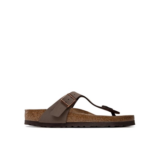 Birkenstock Japonki Gizeh 0043751 Brązowy ze sklepu MODIVO w kategorii Klapki męskie - zdjęcie 182720206