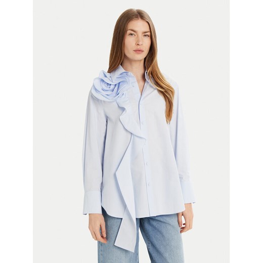 Marella Koszula Ketch 2513111101 Błękitny Regular Fit ze sklepu MODIVO w kategorii Koszule damskie - zdjęcie 182720218