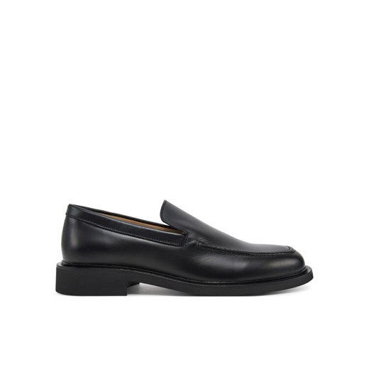 Calvin Klein Mokasyny Sq Rubber Onepiece Moccasin HM0HM01883 Czarny ze sklepu MODIVO w kategorii Mokasyny męskie - zdjęcie 182720225