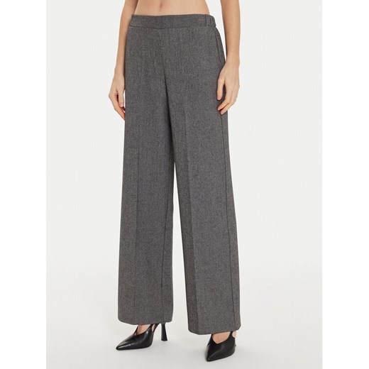 Imperial Spodnie materiałowe P4L0IEI Szary Wide Leg ze sklepu MODIVO w kategorii Spodnie damskie - zdjęcie 182720246