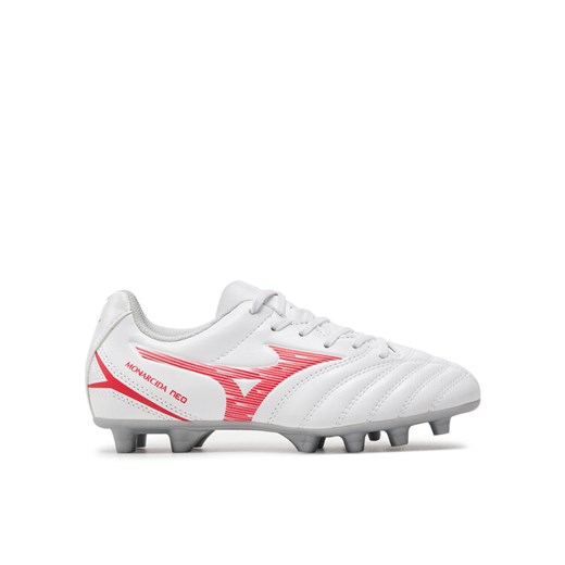 Mizuno Buty do piłki nożnej Monarcida Neo Iii Select Jr Md P1GB2425 Biały ze sklepu MODIVO w kategorii Buty sportowe dziecięce - zdjęcie 182720278