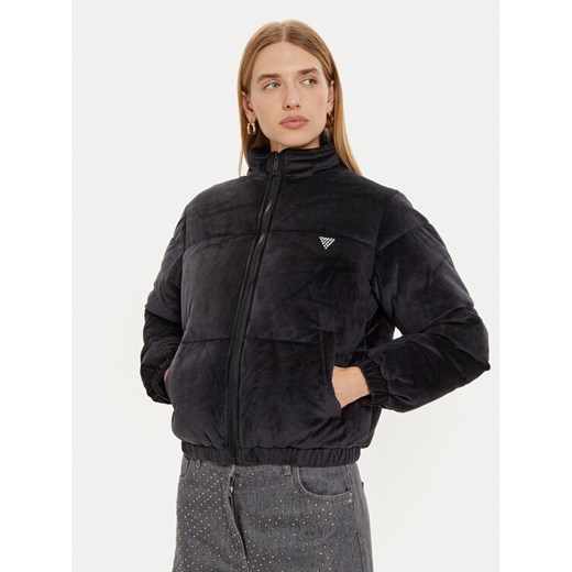 Guess Kurtka zimowa V4BL03 KBXI2 Czarny Regular Fit ze sklepu MODIVO w kategorii Kurtki damskie - zdjęcie 182720299