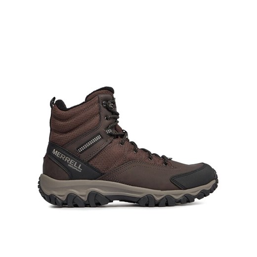 Merrell Trekkingi Thermo Akita Mid Wp J036447 Brązowy ze sklepu MODIVO w kategorii Buty trekkingowe męskie - zdjęcie 182720407