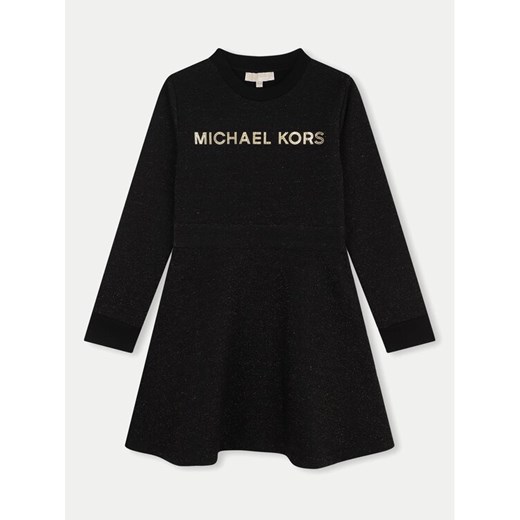 MICHAEL KORS KIDS Sukienka codzienna R30166 D Czarny Regular Fit ze sklepu MODIVO w kategorii Sukienki dziewczęce - zdjęcie 182720426