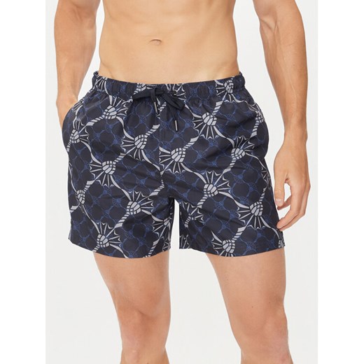 JOOP! Szorty kąpielowe Babados 30041400 Granatowy Regular Fit Joop! S MODIVO
